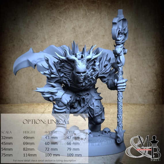 Xyron, Dreadblood Heralds, by Clay Cyanide Miniatures, miniature to assemble and paint, resin