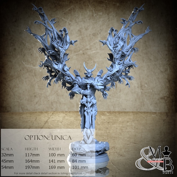 Zemeldran, Cult of Metatron, Clay Cyanide Miniature, miniature to assemble and color, in resin