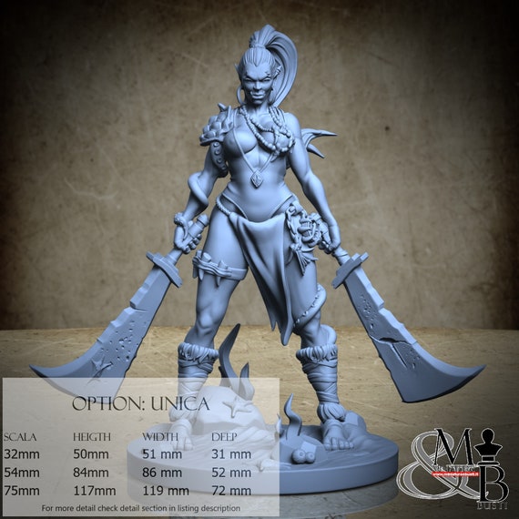 Fever, the Forsaken Pirate, Tides of the abyss, by Great Grimoire, miniature to assemble and color, resin