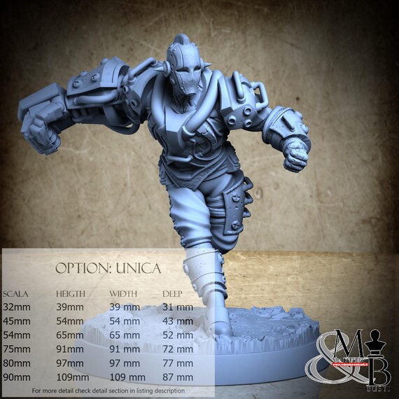 Alloy, Forgebound Dominion, by Clay Cyanide Miniatures, miniature to assemble and paint, resin