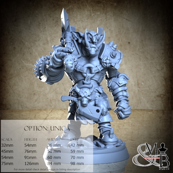 Dice, War Trolls, by Clay Cyanide Miniatures, miniature to assemble and paint, resin