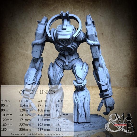 Itzamna, Mortisbane Revenants Titans, by Clay Cyanide Miniatures, miniature to assemble and paint, resin