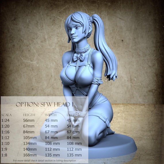 Pose 10 - BDSM - 3D-Printed Resin Miniature | July 2025 Collection