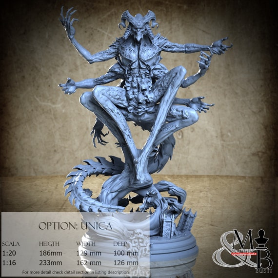 Mbwiri, Big Models, by Clay Cyanide Miniature, miniature to assemble and paint, resin