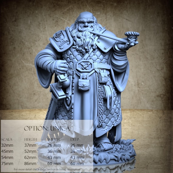 Naharo The Healer, The Promise of Steel, by Ronin Art Workshop, miniature to assemble and paint, resin