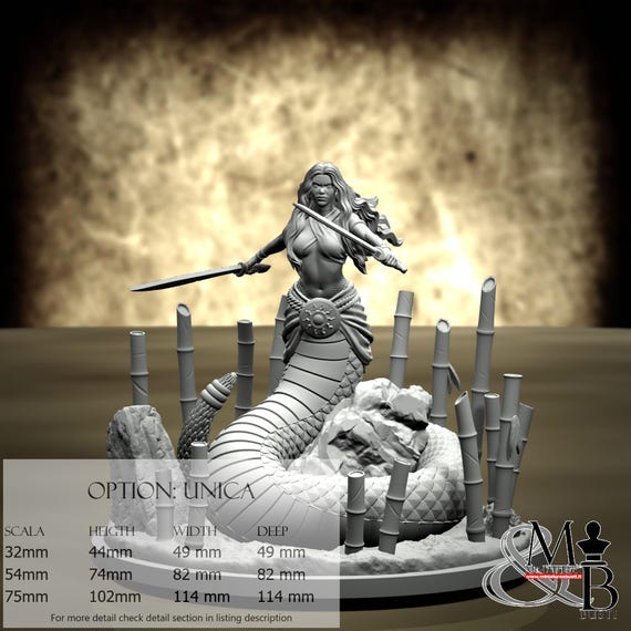 Oryol, Philippine Mythology, by Clay Cyanide Miniature, miniature to assemble and paint, resin