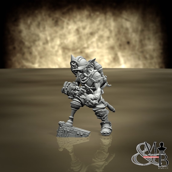 Keshek, M5 (2 Styles), by Ronin Art Workshop, miniature to assemble and paint, resin