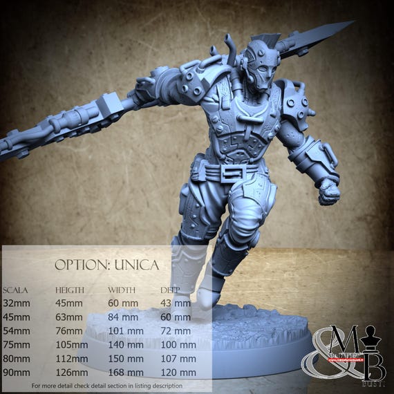 Arc, Forgebound Dominion, by Clay Cyanide Miniatures, miniature to assemble and paint, resin