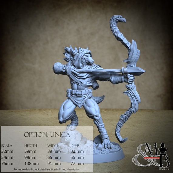 Lemmy, Silverfang Guild, by Clay Cyanide Miniatures, miniature to assemble and paint, resin