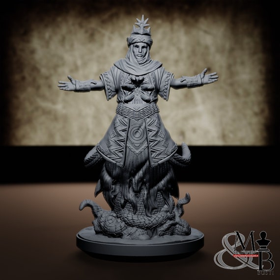 Cult Fanatics, various poses, resin miniature to assemble and color, role-playing games, DnD, RPG, GDR