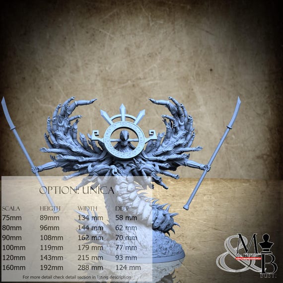 Tengu, The Gate of Ashura, by Clay Cyanide Miniature, miniature to assemble and paint, resin