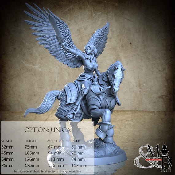 Mist, Maidens of Valkyria, by Clay Cyanide Miniatures, miniature to assemble and paint, resin