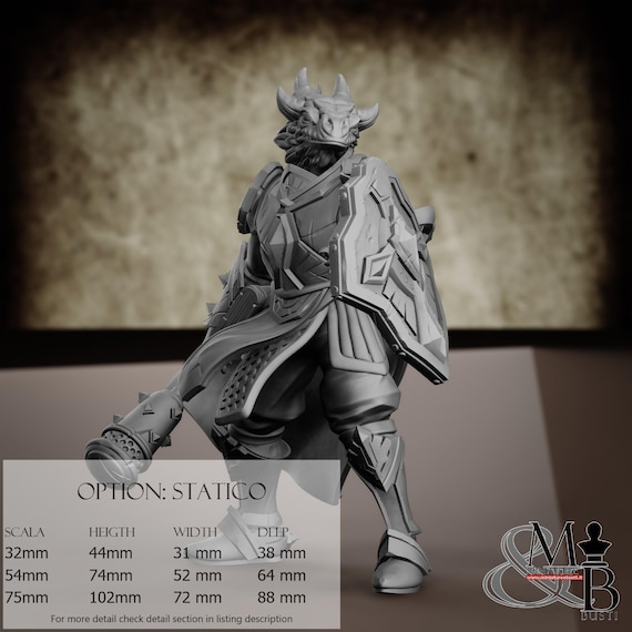 Korgor - Resin Miniatures - DnD, RPG, Wargame and Display to Color -