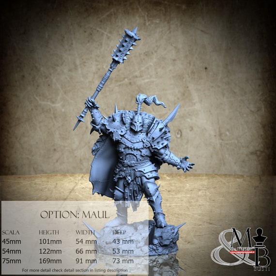 Blessed Champions of Gorkal (Pose 4), Bloodbringers - Horders of Wrath (4 Stili), di Archvillain Games, resina