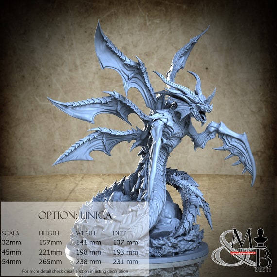 Livyatan, Princes of Hell, by Clay Cyanide Miniatures, miniature to assemble and paint, resin