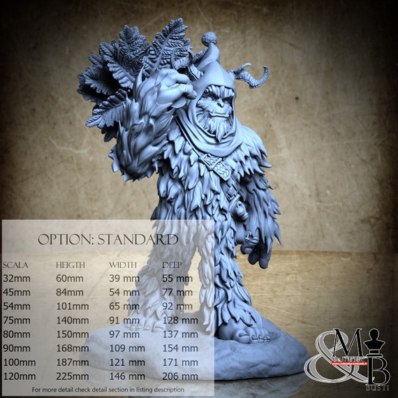 Yeti Inej, M22 (2 Stili), di Ronin Art Workshop, miniatura da assemblare e colorare, resina