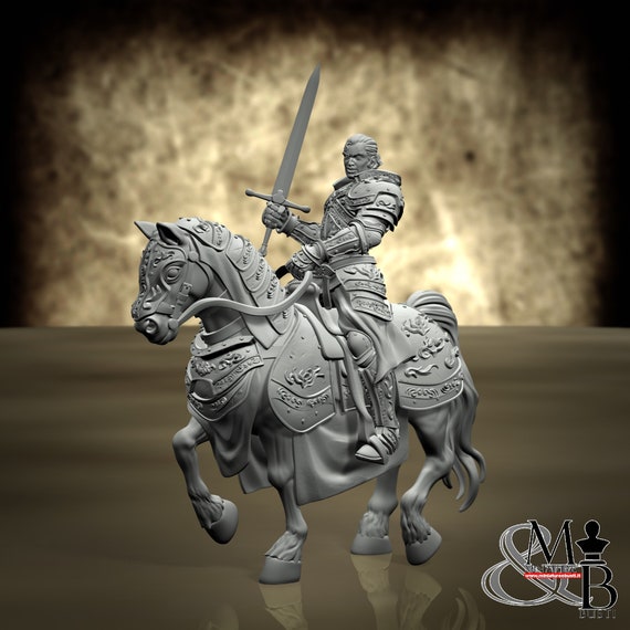 Ser Humfrey, miniature to assemble and color, in resin