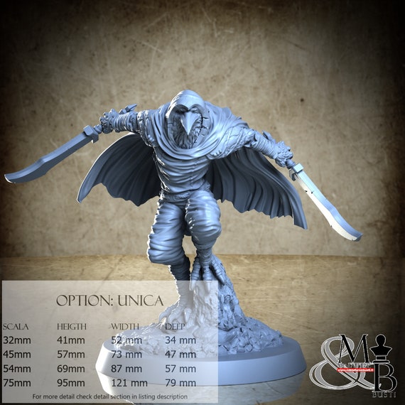 Pascal, Grim Flock, by Clay Cyanide Miniature, miniature to assemble and color, resin