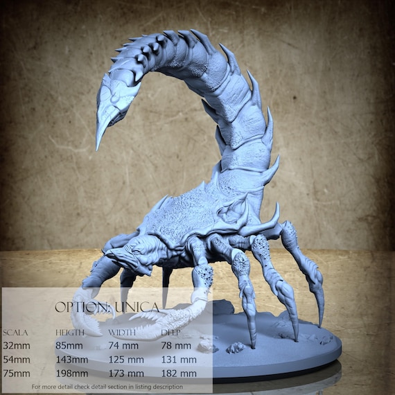 Sandwalker, Arabian Nights, by Clay Cyanide Miniatures, miniature to assemble and paint, resin