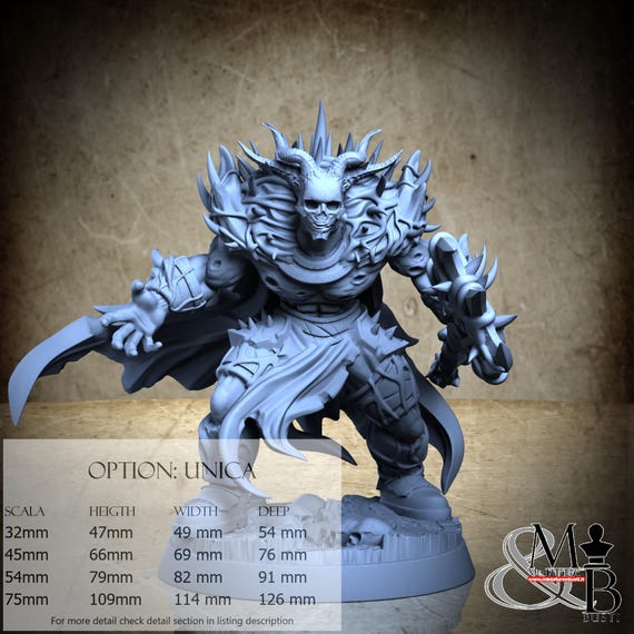 Vakaris, Dreadblood Heralds, by Clay Cyanide Miniatures, miniature to assemble and paint, resin