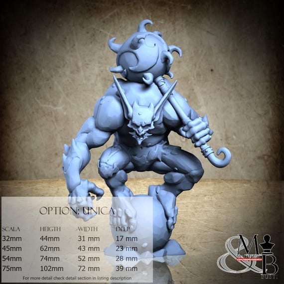 Macewrath, City 451, by Great Grimoire, miniature to assemble and paint, resin