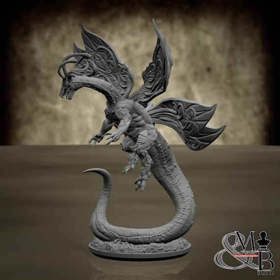 Faerie Dragon, resin miniature to assemble and color, role-playing games, DnD, RPG, GDR