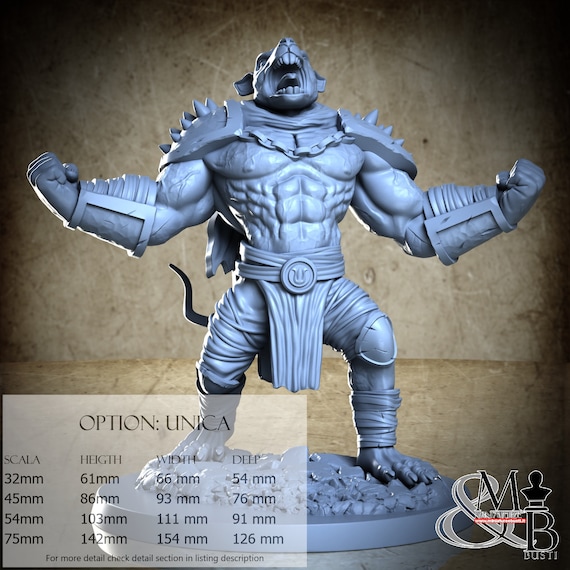 Mokong, Baseco District, by Clay Cyanide Miniature, miniature to assemble and paint, resin