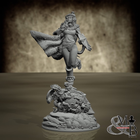 Shooting Star, Resin Miniature to Assemble and Color