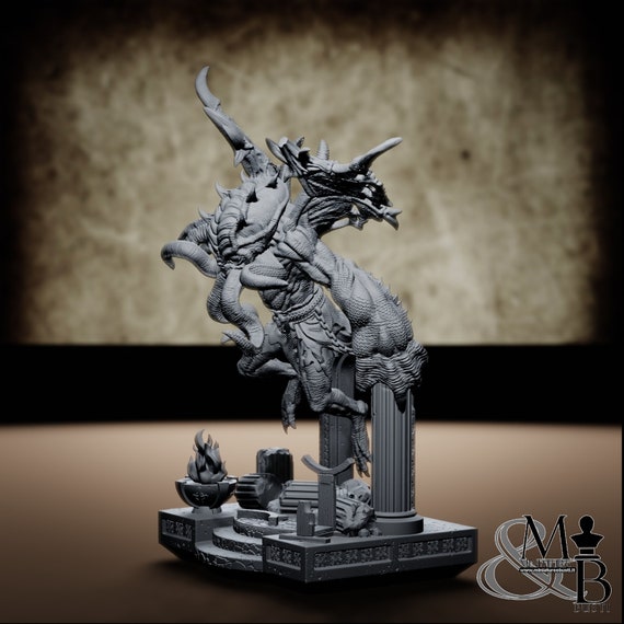 Marakai, resin miniature to assemble and color, role-playing games, DnD, RPG, GDR