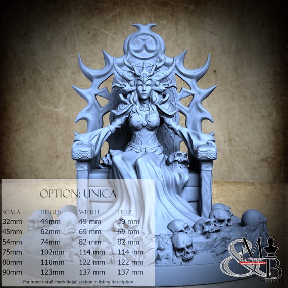 Strzyga, Ressurection of Chernobog, by Clay Cyanide Miniatures, miniature to assemble and paint, resin