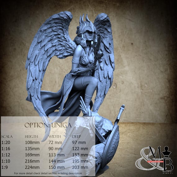 Alwina, June 2024, by Kuton, miniature to assemble and paint, resin