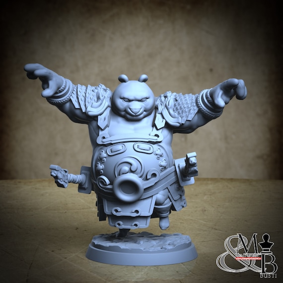 Bo-Bo, Pon Village, by Clay Cyanide Miniature, miniature to assemble and color, resin