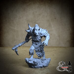 Gnoll Scouts, Howling Horde - Bite (4 Stili), di Archvillain Games, miniatura da assemblare e colorare, resina