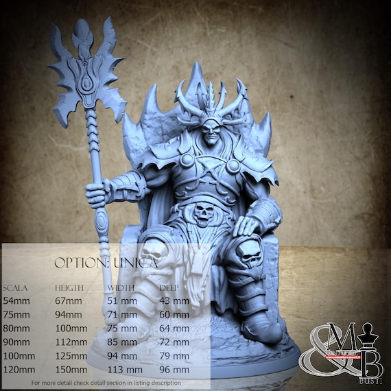 Exequitor Vaelach, Mortisbane Revenants, by Clay Cyanide Miniatures, miniature to assemble and paint, resin