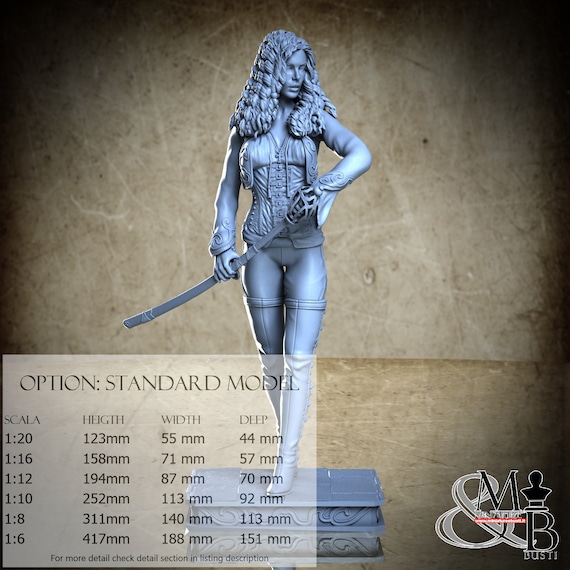 Anna, Maggio 2023, ca_3d_art, miniatura da assemblare e colorare, in resina