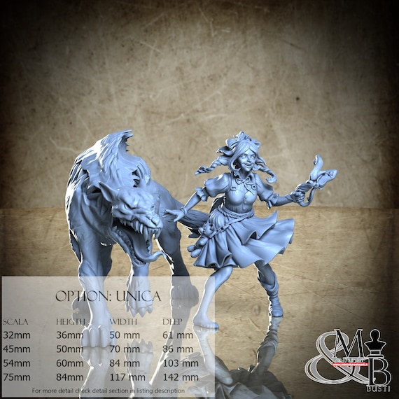 Dorothy and Toto, Veil of the emerald dreams, by Great Grimoire, miniature to assemble and color, resin