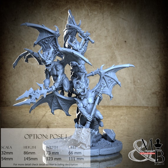 Malignants, Speak of the Devil - Act II (4 Stili), di Archvillain Games, miniatura da assemblare e colorare, resina