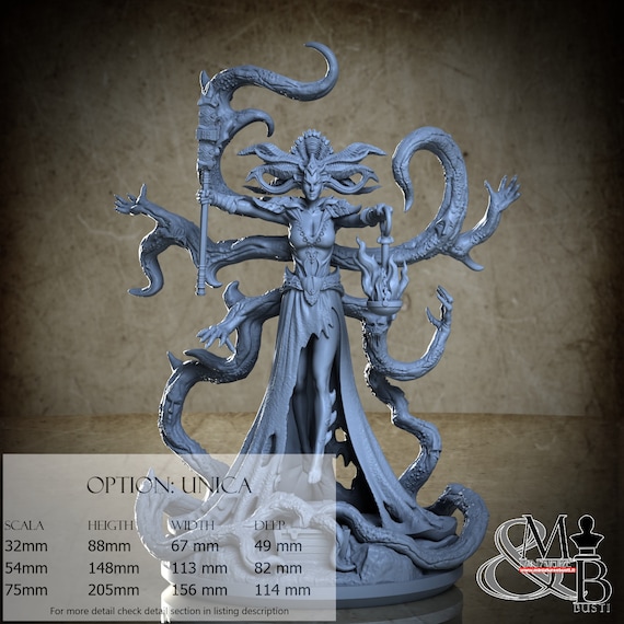 Morbi, Wrath of Gods, by Clay Cyanide Miniatures, miniature to assemble and paint, resin