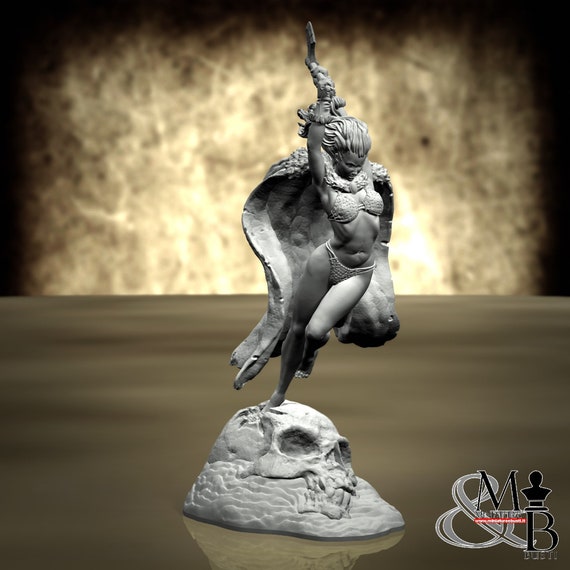 Vanathea, miniatura da assemblare e colorare, in resina