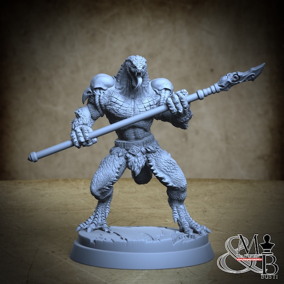 Mehujael, miniature to assemble and color, in resin