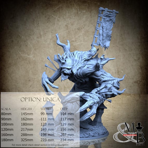 Jubokko, The Gate of Ashura, by Clay Cyanide Miniature, miniature to assemble and paint, resin