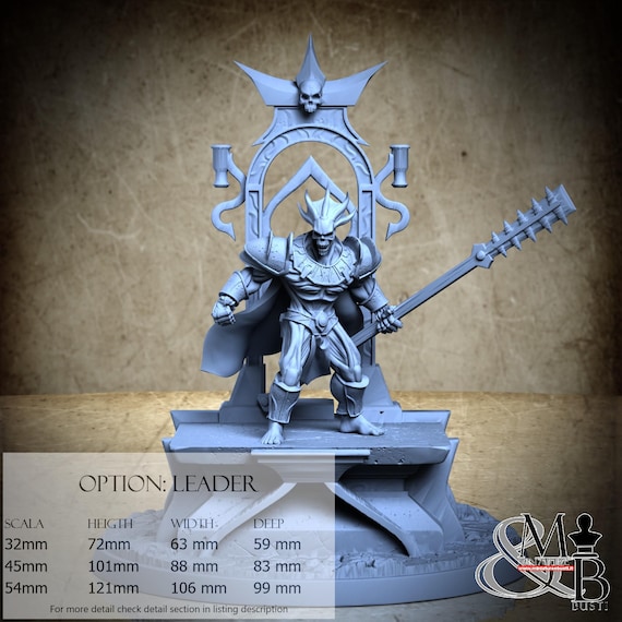 Mortumbringer, Mortisbane Revenants (6 Stili), di Clay Cyanide Miniature, miniatura da assemblare e colorare, resina