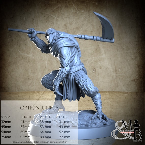 Einstein, Grim Flock, by Clay Cyanide Miniature, miniature to assemble and color, resin