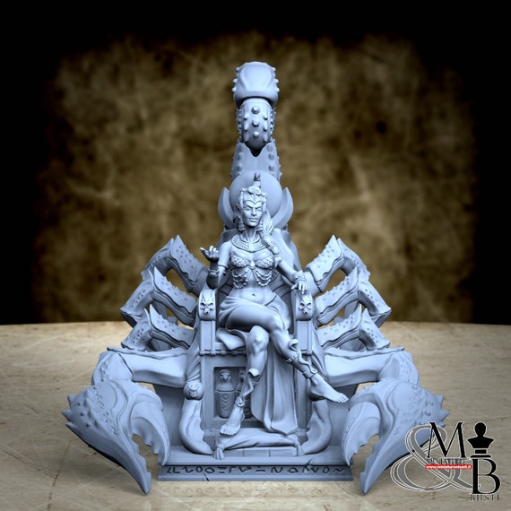 Selket, miniature to assemble and color, in resin