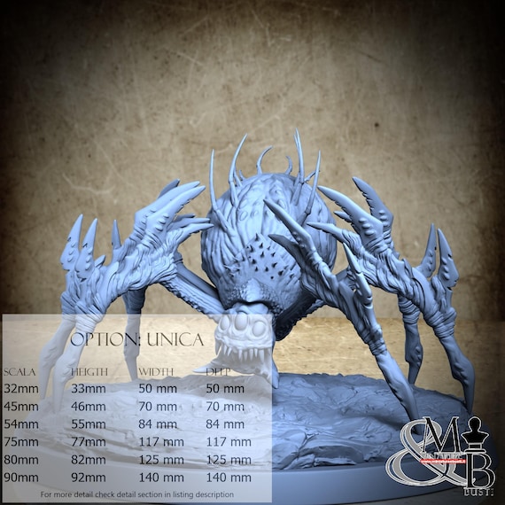 Tsuchigumo, The Gate of Ashura, by Clay Cyanide Miniature, miniature to assemble and paint, resin