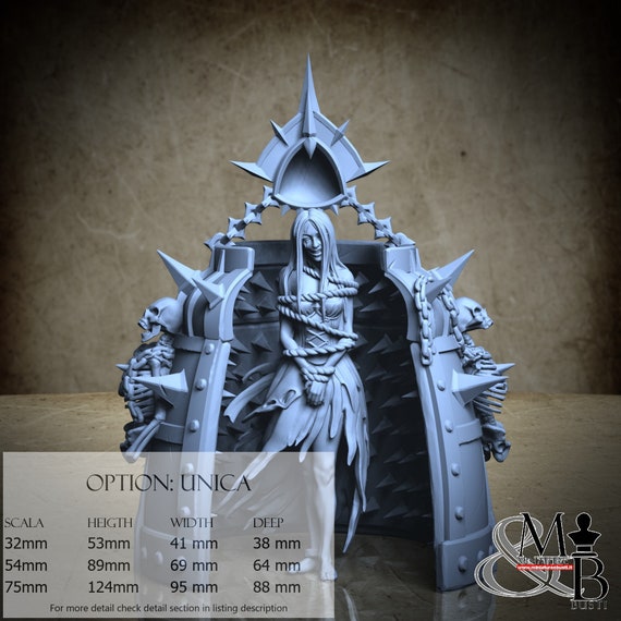 Iron Maiden, Dawn of Heresy, by Great Grimoire, miniature to assemble and paint, resin