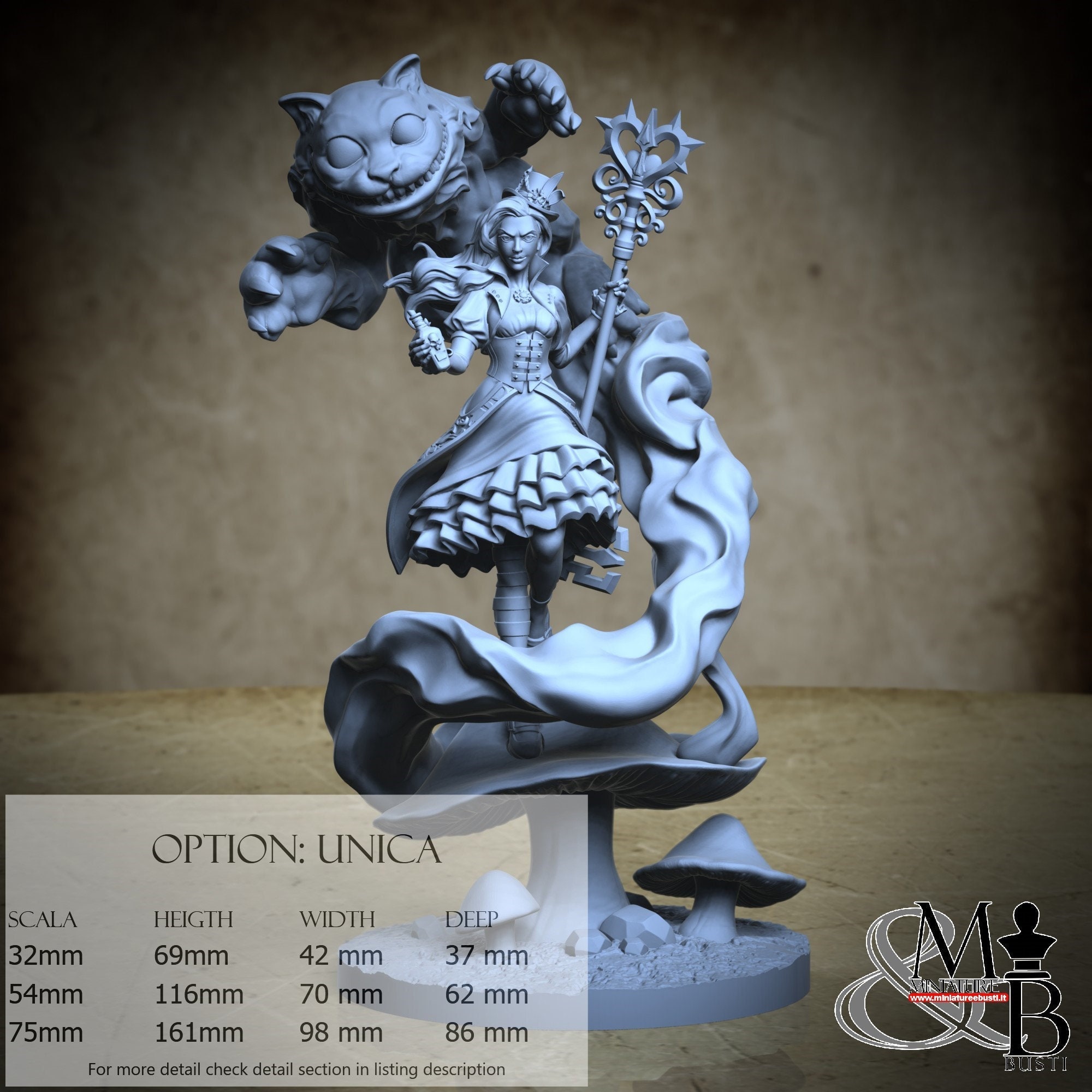 Alice Madness Returns Figure 3D Print Model 3D Printing Model - Threeding