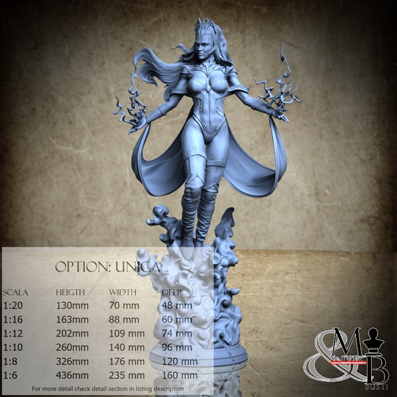 Mutant of the storm, November 2023, Malix, miniature to assemble and color, in resin