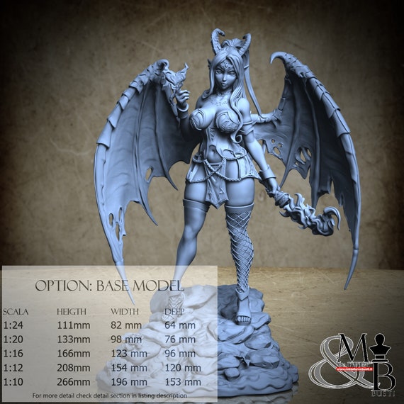 Voxlyn, Pin-up (3 Stili), di Ronin Art Workshop, miniatura da assemblare e colorare, resina