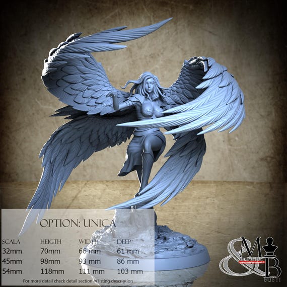 Skuld, Maidens of Valkyria, by Clay Cyanide Miniatures, miniature to assemble and paint, resin